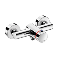 Bateria natryskowa TEMPOMIX 3 Czasowa z przyciskiem-pokrętłem Delabie 794470