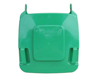 Pokrywa do kosza 120l KJS412 kolor zielony tworzywo MERIDA KJZ912