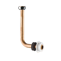 Podtynkowa rurka zasilająca Do zwykłego pisuaru lub ze zintegrowanym syfonem Delabie 758135