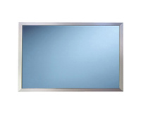 Lustro w ramie metalowej matowej MERIDA STELLA 40 x 60 cm LU5S