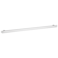 Poręcz prosta Be-Line® - 900 mm Ø35 Aluminium - Epoksyd: matowa biel Delabie 511909W