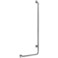 Poręcz natryskowa w kształcie litery „L” Inox satynowy H.1150 mm Inox satynowy UltraSatin model lewy Delabie 5071GS