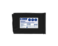 Worki jednorazowe MERIDA 160l 90x110 czarne 10 szt. LDPE Merida W50