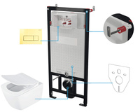 Zestaw WC podtynkowy 6 w 1