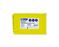Worki na śmieci 35l 50x60cm żółte LDPE paczka 50 szt. Merida CLASSIC W20Y