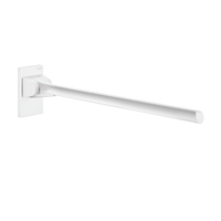 Poręcz uchylna Be-Line® - 650 mm Aluminium - Epoksyd: matowa biel Delabie 511960W