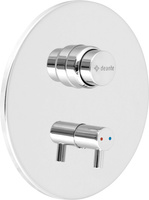 Bateria prysznicowa czasowa podtynkowa - z regulacją temperatury Deante