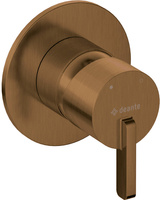 Bateria prysznicowa podtynkowa bez przełącznika natrysku Deante