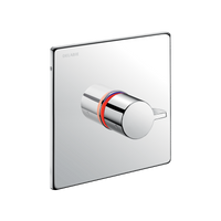 Podtynkowa sekwencyjna termostatyczna bateria natryskowa Bateria SECURITHERM bez zaworów zwrotnych zestaw 2/2 Delabie H9631