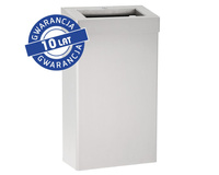 Kosz otwarty MERIDA STELLA R10 ADVANCED,poj. 27 l stal matowa KSM104