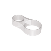 Obręcz chroniąca przed upadkiem słuchawki natryskowej Do poręczy do natrysku Ø25 - 35 Delabie 830