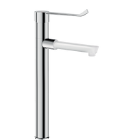 Mechaniczna bateria BIOCLIP do zlewu Jednootworowa jednouchwytowa wysoka bateria z głowicą ceramiczną Delabie 2871T3