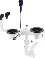 Syfon do zlewozmywaka granitowego 1.5- i 2-komorowego - Space-Saver Deante