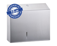 Pojemnik na papier toaletowy MERIDA STELLA MAXI średnica papieru do 23 cm stal matowa BSM101