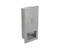 Merida DWM106 Wnękowy dozownik mydła w płynie, pojemność zbiornika 800 ml, stal matowa DWM106