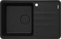 Zlewozmywak granitowy 1-komorowy z ociekaczem