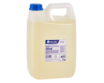 Merida M3X Specjalistyczne mydło w płynie dla przemysłu spożywczego ALVA BEZWONNE słomkowe, kanister 5 kg, bez zapachu