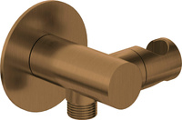 Przyłącze kątowe okrągłe z uchwytem na słuchawkę Deante