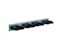 Uchwyty ścienne na kije z listwą aluminiową Merida GIC401