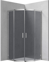 Kabina prysznicowa półokrągła 80x80 cm