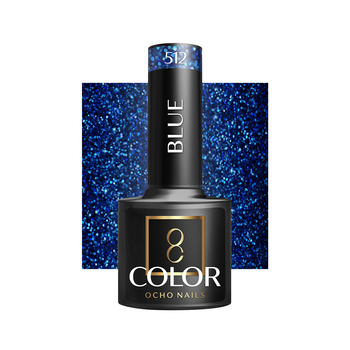 OCHO NAILS Lakier hybrydowy blue 512 -5 g