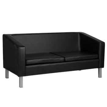 Gabbiano sofa do poczekalni BM18003 czarna