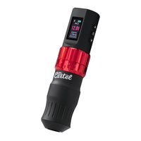 EL CARTEL VISPA Bezprzewodowa maszynka do tatuażu czarno/czerwona