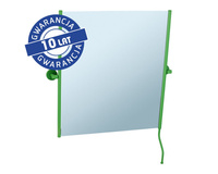 Lustro STELLA GREEN LINE 50x60 cm, oprawa zielona mat, uchwyt GSZ103
