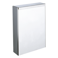 Ścienny prostokątny pojemnik na odpady z pokrywą Inox 4,5 litra Pojemnik z pokrywą na zużyte ręczniki papierowe i papier Delabie 465