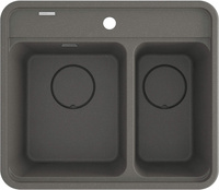 Zlewozmywak granitowy 1.5-komorowy Deante