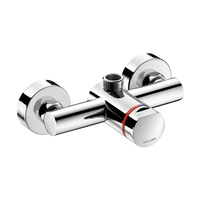 Bateria natryskowa TEMPOMIX 3 Czasowa z przyciskiem-pokrętłem Delabie 794400