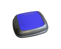 Pokrywa kosza Quatro grafitowa z niebieską klapką Merida KJN914