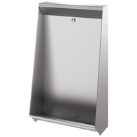 Indywidualny pisuar rynnowy L Inox 304 satynowy - L. 600 mm - Do zabudowy Delabie 130200