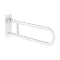 Uchylna poręcz łukowa Basic biała L. 760 mm Inox epoksyd biały Delabie 511516W