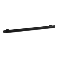 Poręcz prosta Be-Line® - 600 mm Ø35 Aluminium - Epoksyd: matowa czerń Delabie 511906BK