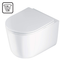 Miska WC z deską bezkołnierzowa