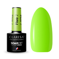 CLARESA lakier hybrydowy FLUO 2 -5g