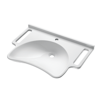 Umywalka wisząca MINERALCAST dla osób z niepełnosprawnością MINERALCAST - 1 stanowisko Delabie 132306