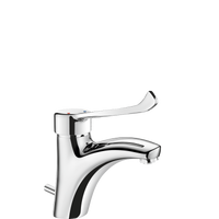 Bateria z regulatorem ciśnienia SECURITHERM EP do umywalki bateria mechaniczna H.85 L.135 Delabie 2520LEP