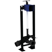 Stelaż samonośny TEMPOFIX 3 do WC Do zaworów czasowych lub elektronicznych na baterie - Odpływ Ø110 Delabie 564065DE