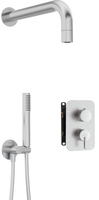 Zestaw prysznicowy podtynkowy z BOXem mieszaczowym - z główką natryskową