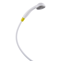 Jednorazowy zestaw natryskowy Wąż natryskowy z żółtymi nakrętkami Delabie 809Y.25P