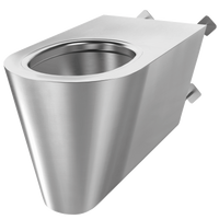 WC odporne na wandalizm 700 S TC Inox 304 satynowy - Odporne na wandalizm Delabie 160710