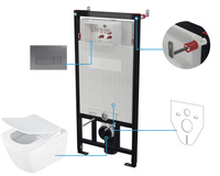 Zestaw WC podtynkowy 6 w 1