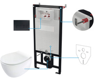 Zestaw WC podtynkowy 6 w 1 Deante