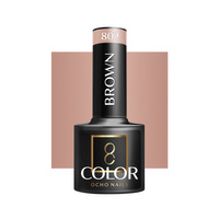 OCHO NAILS Lakier hybrydowy brown 802 -5 g