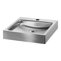 Umywalka nablatowa UNITO Inox 304 satynowy - Nablatowa Delabie 121810