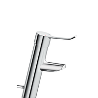 Bateria BIOSAFE z regulatorem ciśnienia SECURITHERM EP do umywalki Jednootworowa bateria mechaniczna H.100 L.110 Delabie 2920LEP