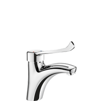 Bateria mechaniczna do umywalki Jednootworowa bateria mechaniczna H.85 L.135 Delabie 2521L