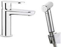 Bateria umywalkowa ze słuchawką typu bidetta Deante